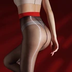glossy transparent high waisted oil shiny tight