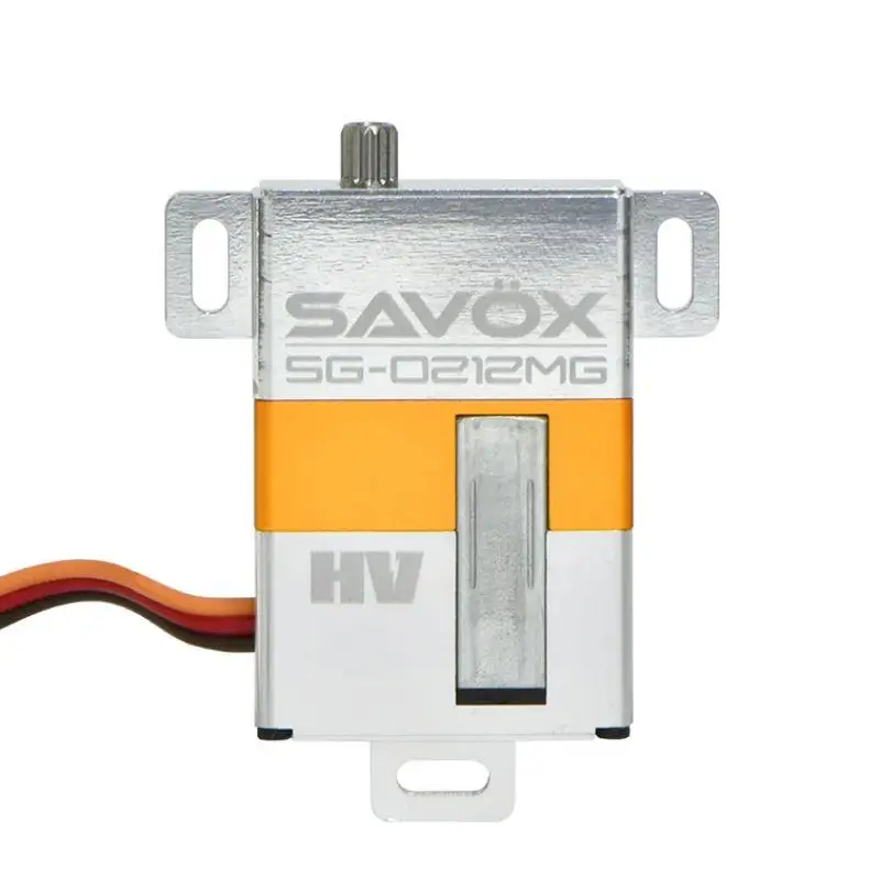 Original SAVOX SG 0212MG High Voltage Metal Gear Glider Wing Servo 0.09sec / 83.3oz 8.4V For RC Glider