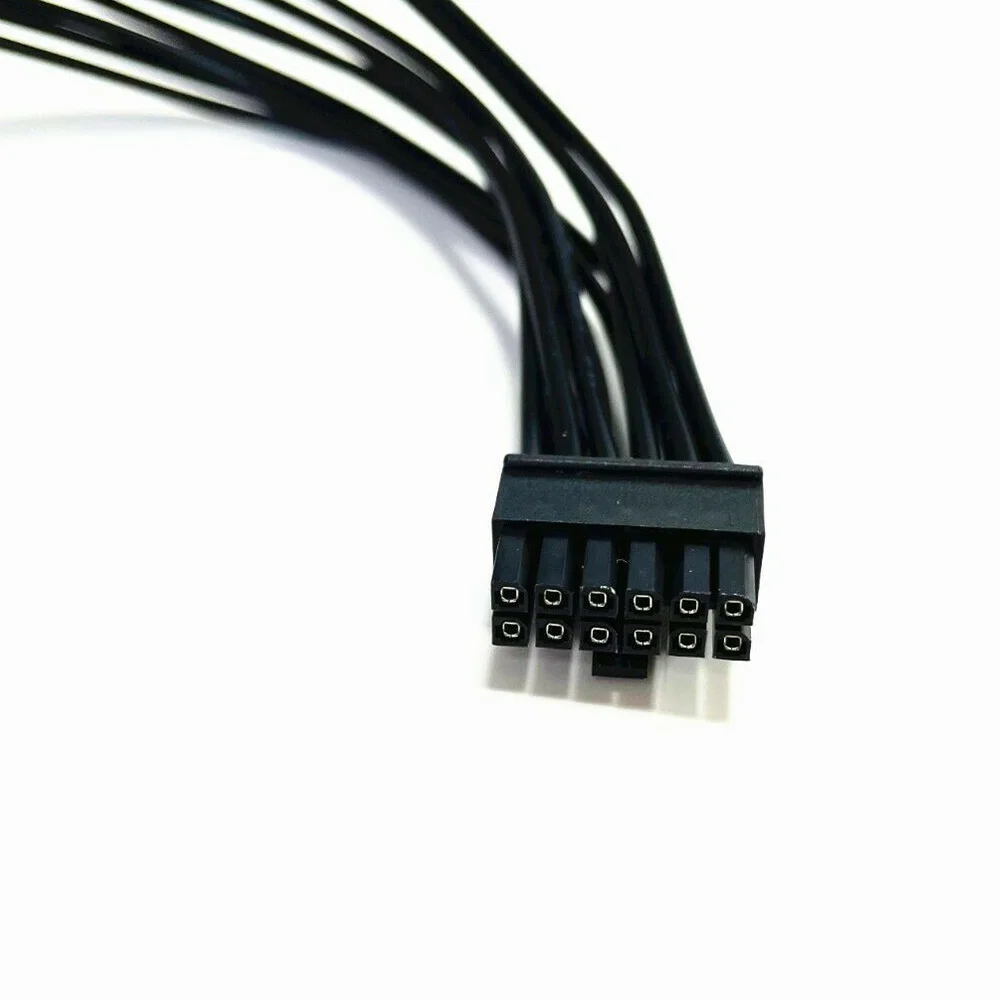 Cable de alimentación de tarjeta de vídeo GPU dual de 6 pines a Mini 12 pines para RTX30 Series 3070 3080 3090, 7,8 pulgadas (20 cm)