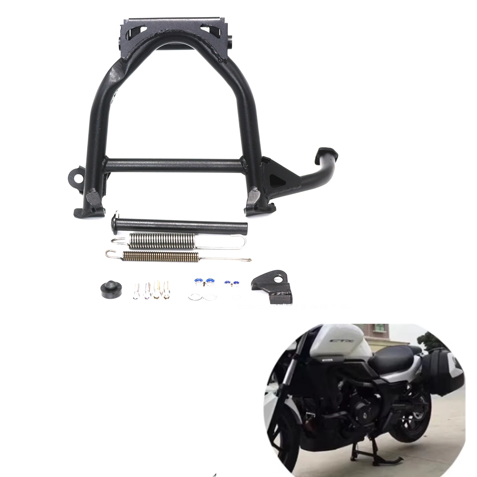 Motorcycle Center Stand Frame Support Bracket Guard Crash Bar For Honda CTX700 CTX700N CTX700D