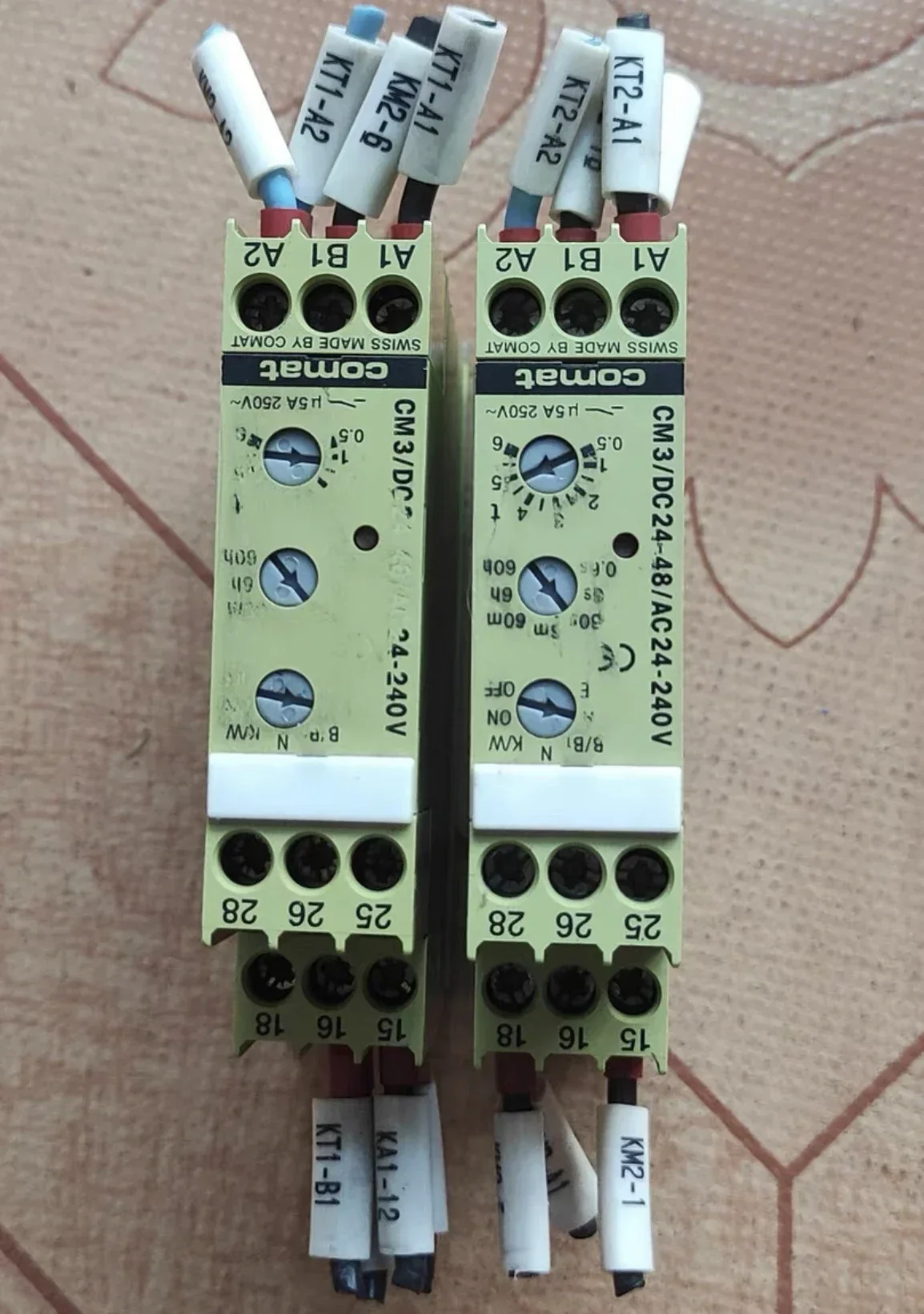 Used time relay CM 3dc24-48-ac24-240, AGE120922