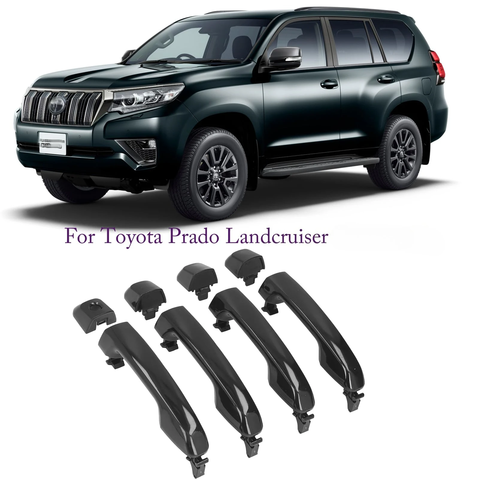 

Car Exterior Door Handle 69211-60090 For Toyota Prado Landcruiser 2010 2011 2012 2013 2014 2015 2016 2017 Replacement Accessorie