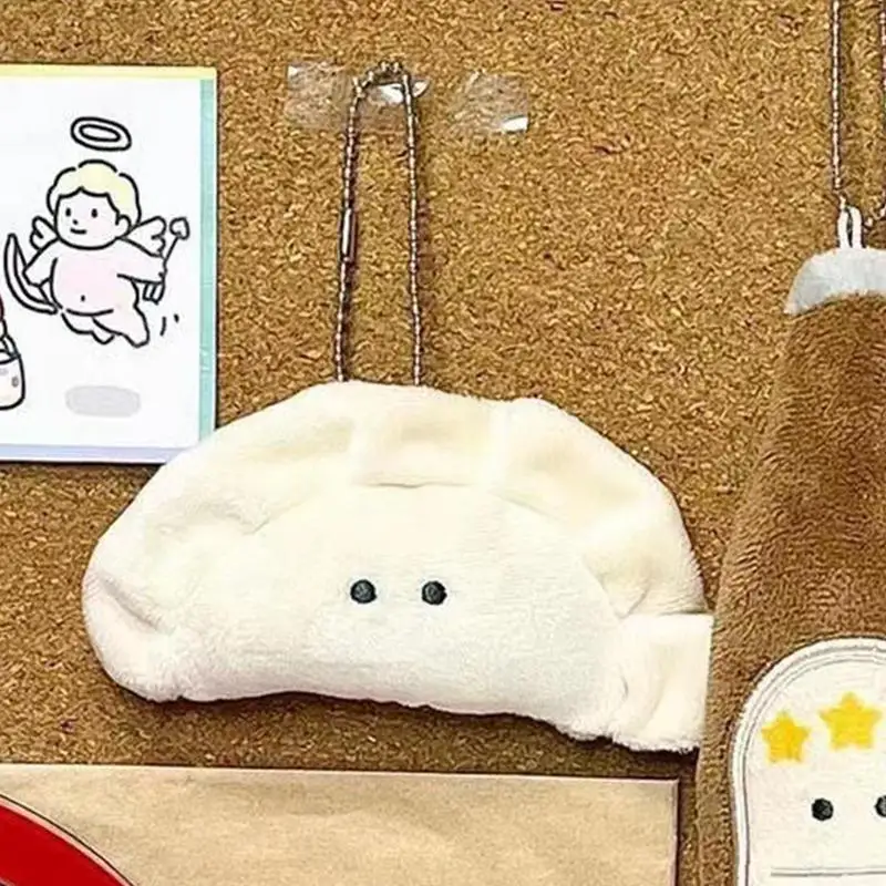 ぬいぐるみキーホルダー,かわいい餃子のぬいぐるみ,面白い食べ物のキーホルダー,装飾品