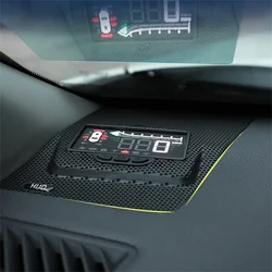 for Toyota RAV4 2019-2025 Car Interior Head Up Display HUD Electronic Digital Device Black Plastic 1PC (Not fit Prime Version)