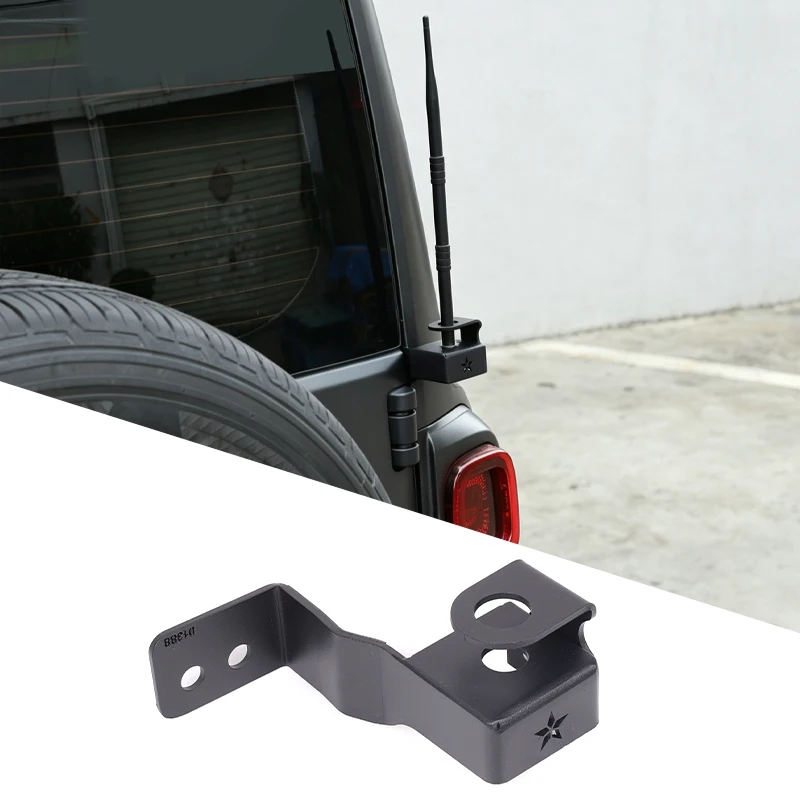 Expand Tailgate Antenna Mount Bracket Carbon Steel Tailgate Flagpole Antenna Bracket Car Accessories For Haval H9 P11 2024-2026