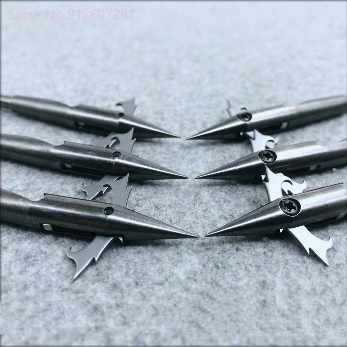 

30 PCS New Carbon Steel Slingshot Dart Hunting Fishing Archery Accessories Wholesale Crossbow Shooting Broad Head Barb Arrowhead