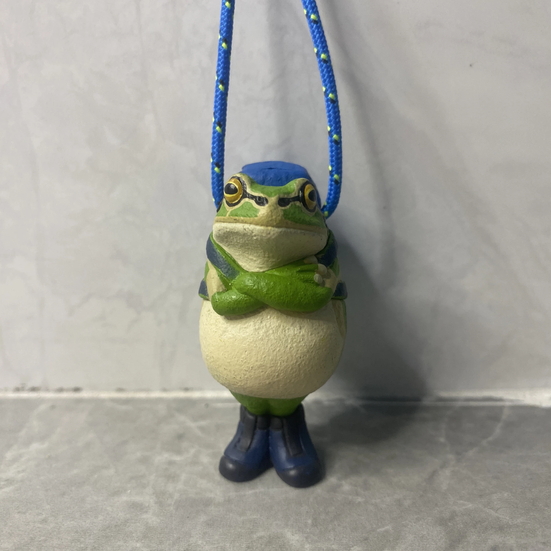 Echt op voorraad Zeldzame Qitan Geen incident Kikker Personificatie Kikker Bos Workshop - Veilige terugkeer Kikker Gedraaid Ei Model Geen doos