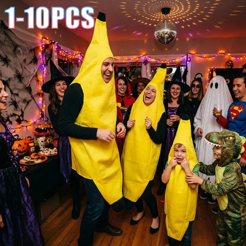 costume-de-mascotte-banane-pour-adultes-et-enfants-1-a-10-pieces-pour-spectacle-de-scene-d'halloween-tenue-de-fete-amusante-tenue-de-festival-avec-capuche