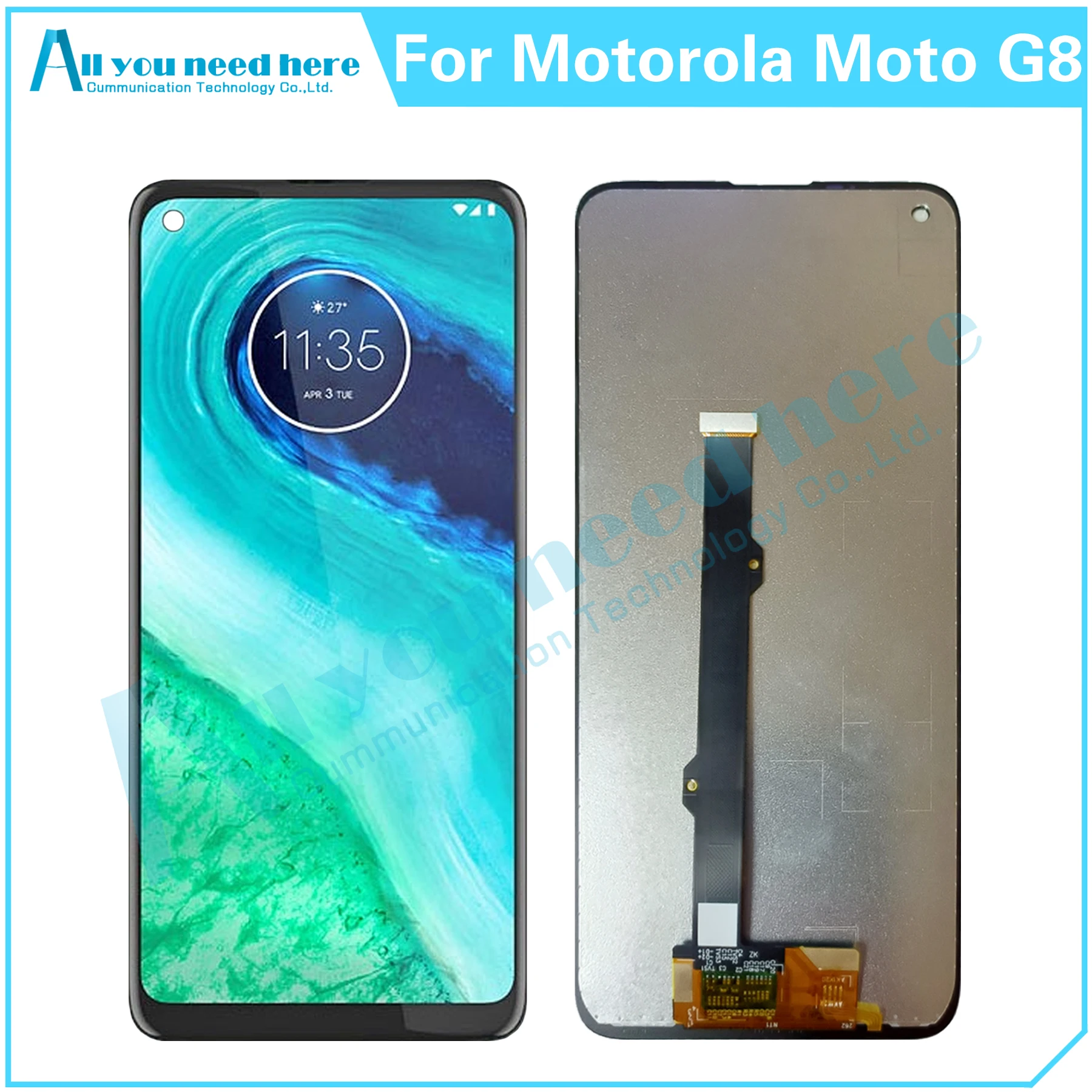 

For Motorola Moto G8 XT2045-1 XT2045 LCD Display Touch Screen Digitizer Assembly Repair Parts Replacement