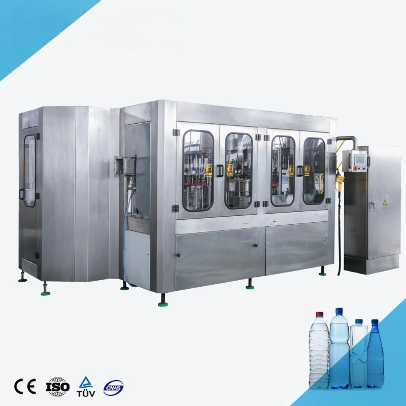 2026 Factory Price Full Automatic 3 in 1 Monoblock Pet Plastic Bottle Water Filling Machine