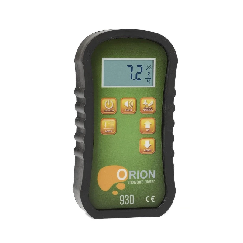 Orion® 930 Pinless Wood Moisture Meter by Non-Damaging, Dual Depth Lumber Moisture Measurement On-site Calibration