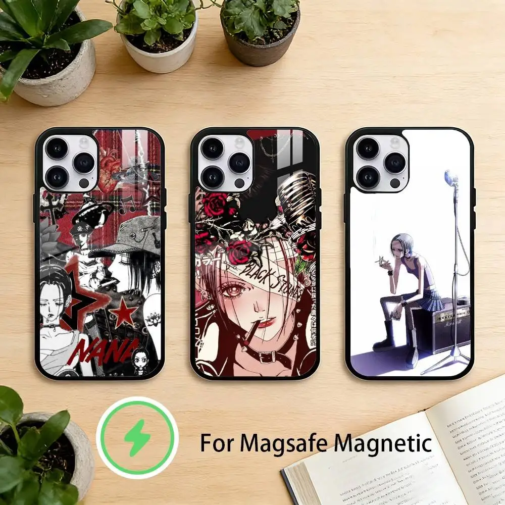 

Anime Oosakis N-Nanas Phone Case For iPhone 17/16/15/14/13/12/Plus/Pro/Max for Magnetic Wireless Charging