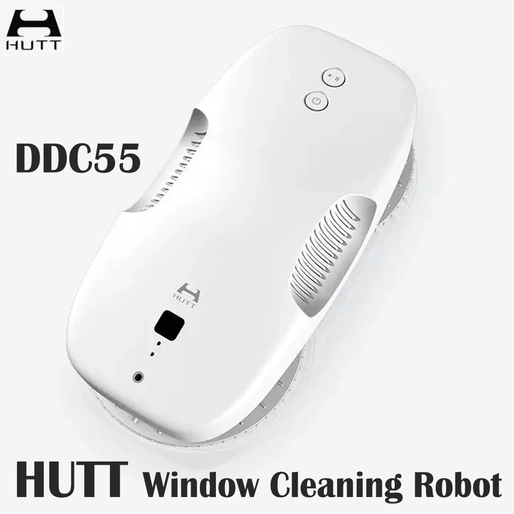 Global Version HUTT DDC55 Fully Automatic Window Cleaning Robot Vacuum Inverter Electric Glass Cleaning Machine 100-240V