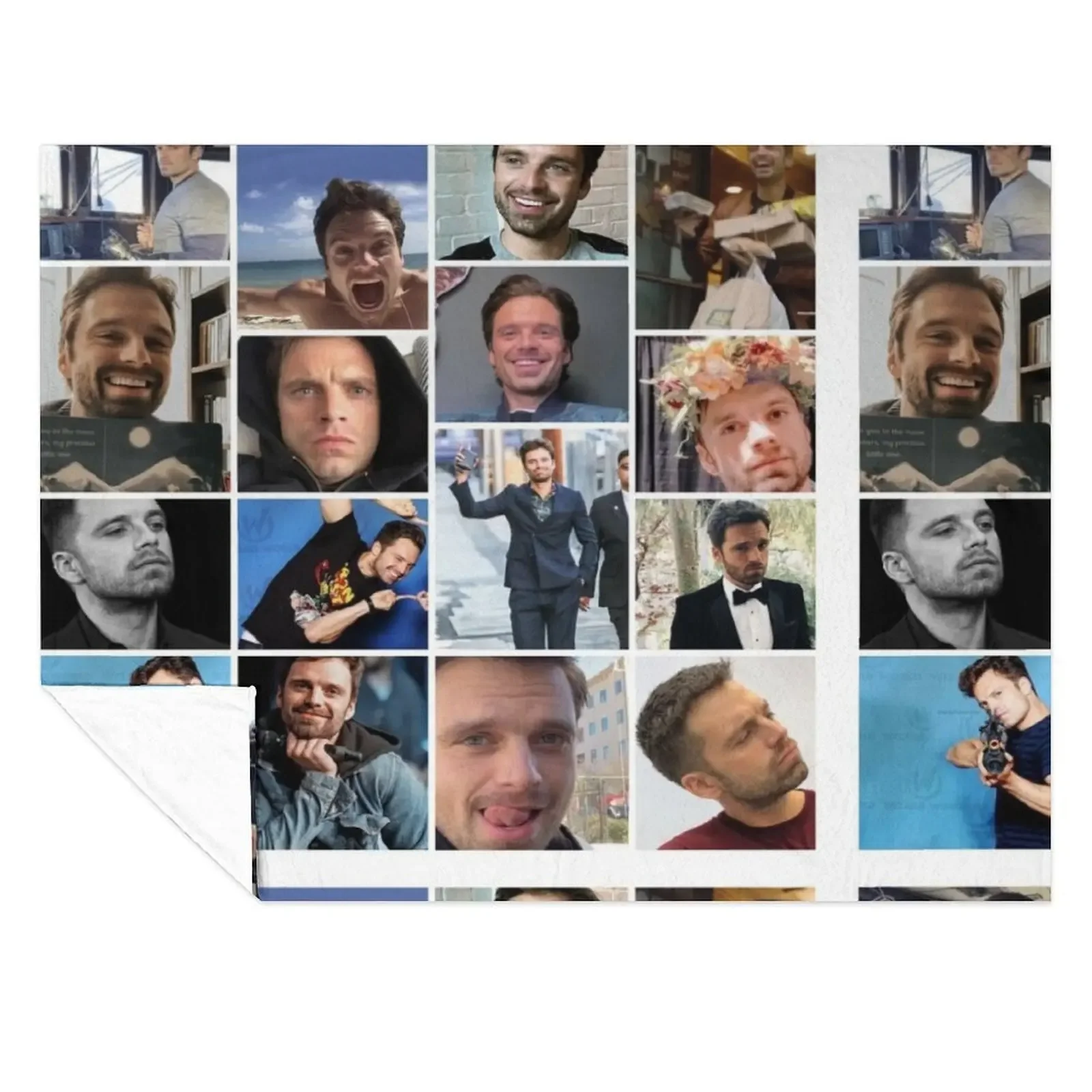 

sebastian stan killin' all the ladies Throw Blanket cosplay anime Summer Beddings For Baby christmas decoration Blankets