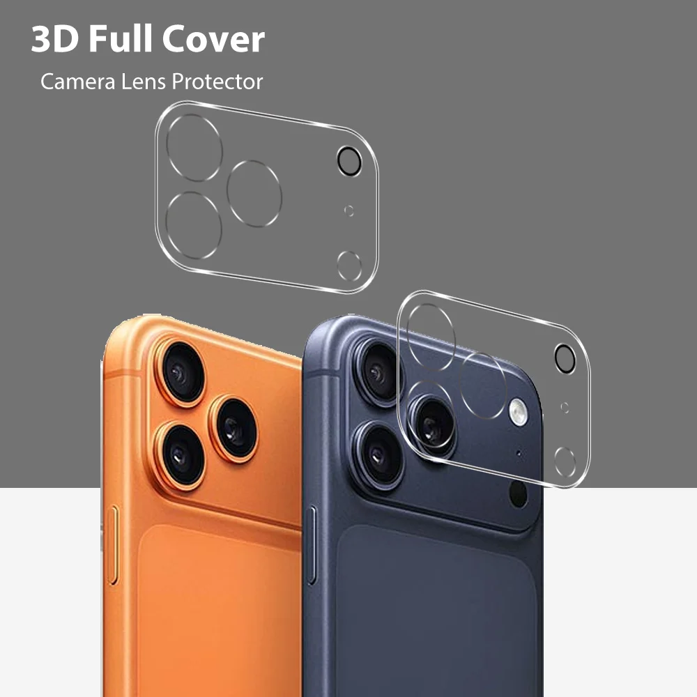 2Pcs HD Camera Protector Case For Iphone 17 Pro Max Air 17Pro 17ProMax 5G 2025 Tempered Glass Easy I