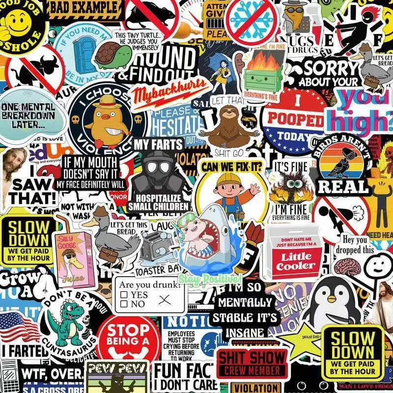 

150 Unique Self-Adhesive Decorative Stickers with Fun Designs No Duplicates