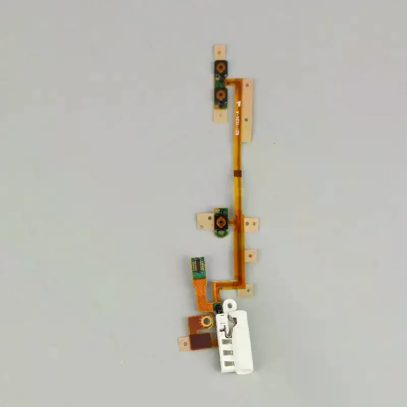 New Power Audio Jack Volume Button Flex Cable For IPod Nano 6 6th Gen White Replacement