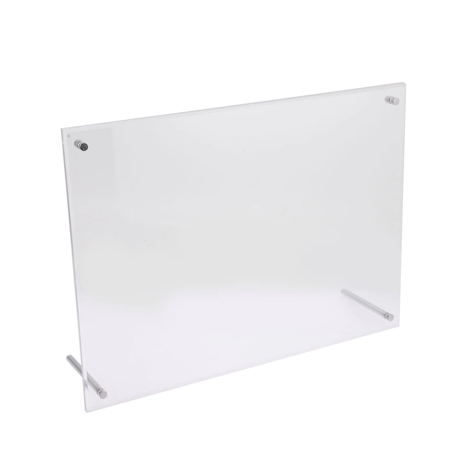 

Acrylic Photo Frame Customizable Business License Stand Office Picture Frames Decor Award Holder Desktop Display Home Use Easy