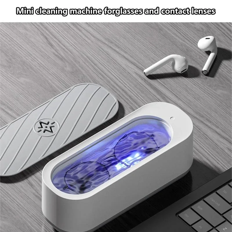 J0MB Portable Ultrasonic Cleaning Machine for Eyewear Jewelry and Dental Appliances