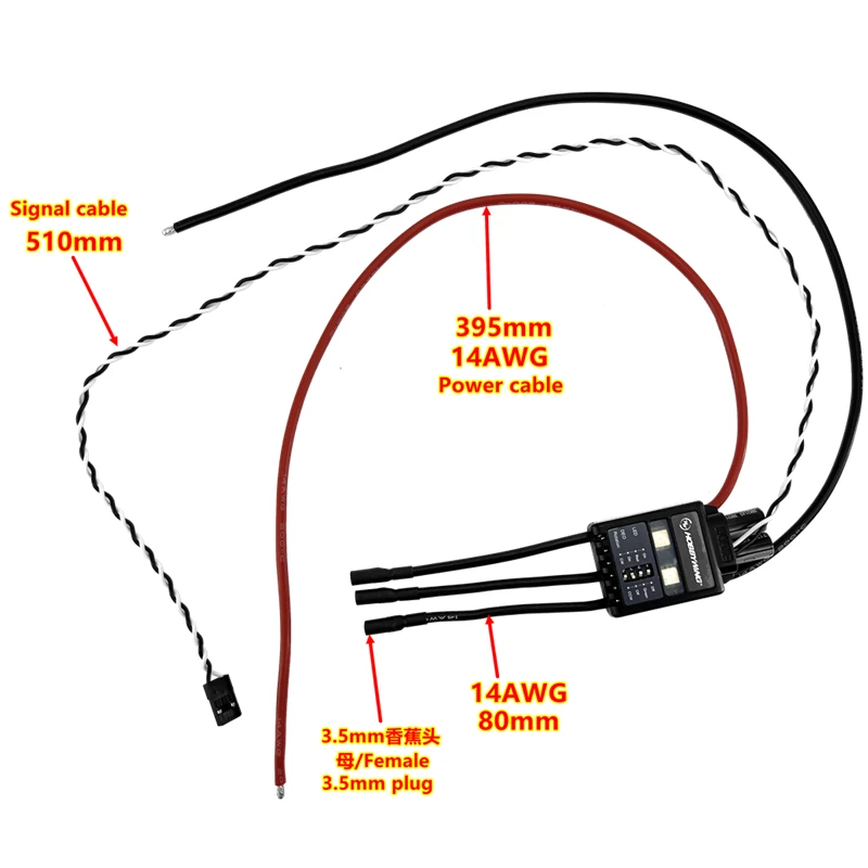 XAERO Hobbywing XRotor Pro 60A ESC 4-6S for Multicopter Drone