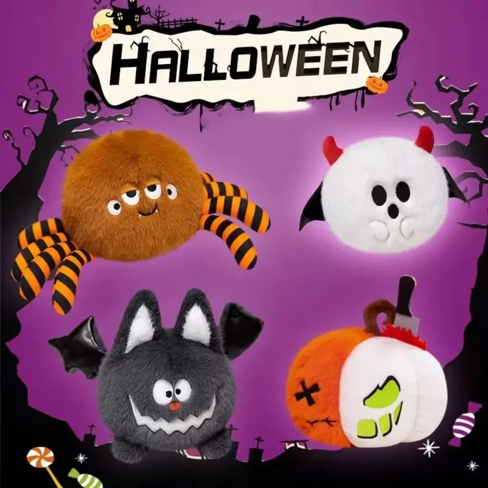 Nowe dekoracje na Halloween Halloween pluszowa zabawka Kawaii miękkie nietoperze pluszowa lalka dekoracje domu pluszowa poduszka ze zwierzętami