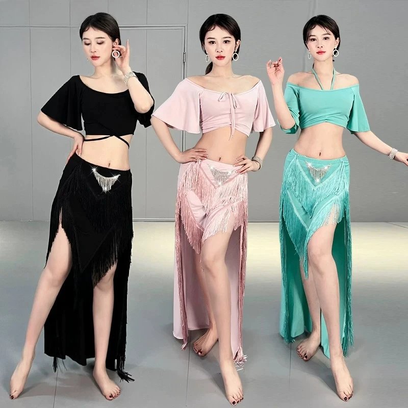 

Wuyidong 2026 Summer New Belly Dance Practice Wear High-end Oriental Dance Costume Performance Set