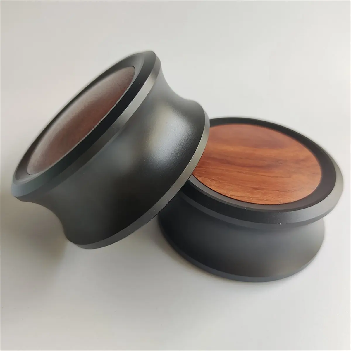 2026 NEW 76mm Diameter LP Vinyl Turntables Aluminium Wood Record Weight Disc Stabilizer LP Vinyl Turntables
