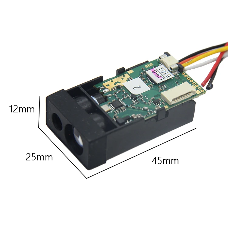 Phase Method High Precision Laser Rangefinder Uart USB Serial Port Infrared 40 Meters Laser Distance Module Modbus-RTU