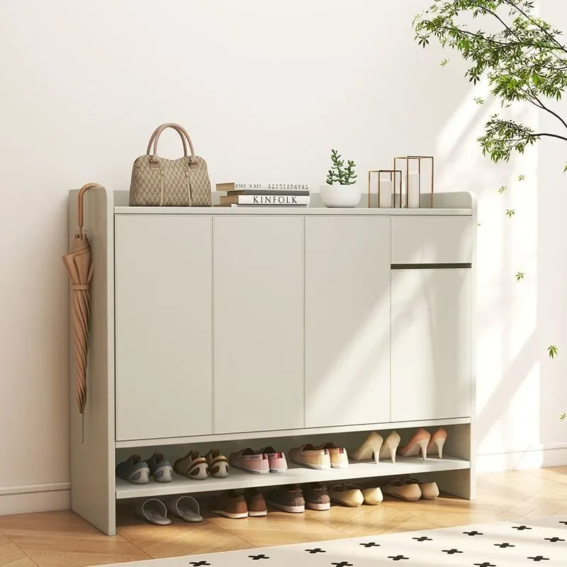 for Aluminum Alloy Shoe Cabinet Household Door Honeycomb Whole Board Storage Balcony Outdoor Waterproof Sunscreen
