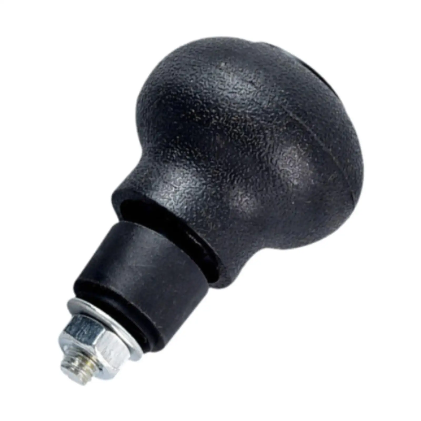 

Ручка рулевого колеса M8, черный металлический нескользящий поворотный механизм, автомобильная ручка, шарик мощности для грузовика, трактора, вилочного погрузчика, легкий привод