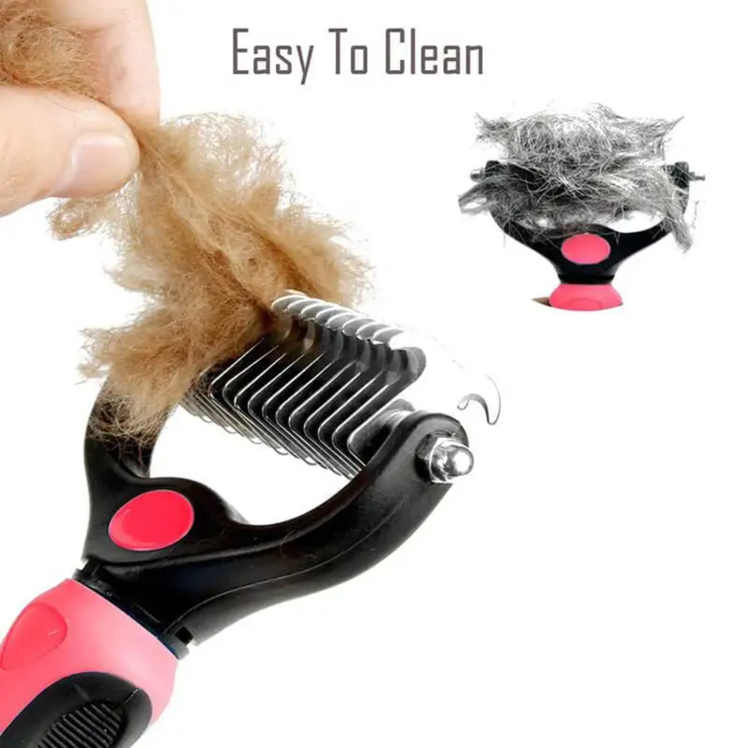 Dog Brush Gently Efficient Safe Hair Comb Grooming and Care Goods  Pet Horse Chiens Cats Supplies Accessories Cat hair groomer