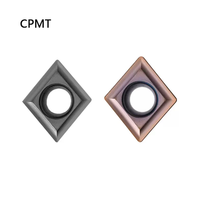 10pcs CPMT080204 CPMT120408 CY250 JP4020 CNC Lathe Center Drill Milling Cutter Turning Tools U-Drill Metal Cutting Inserts