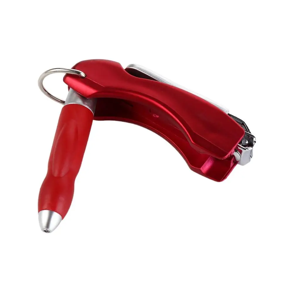 Folding Nail Clipper Ballpoint Pen Portable ABS Integrated Ballpoint Pen Fun Multifunctional Refill Ball Pen Office