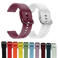 Wrist Strap 22mm Silicone bands for Xiaomi Huami Amazfit Pace/Stratos 3 2 2S Smart Watch Replacement Band GTR3 Pro/GTR2 Correa