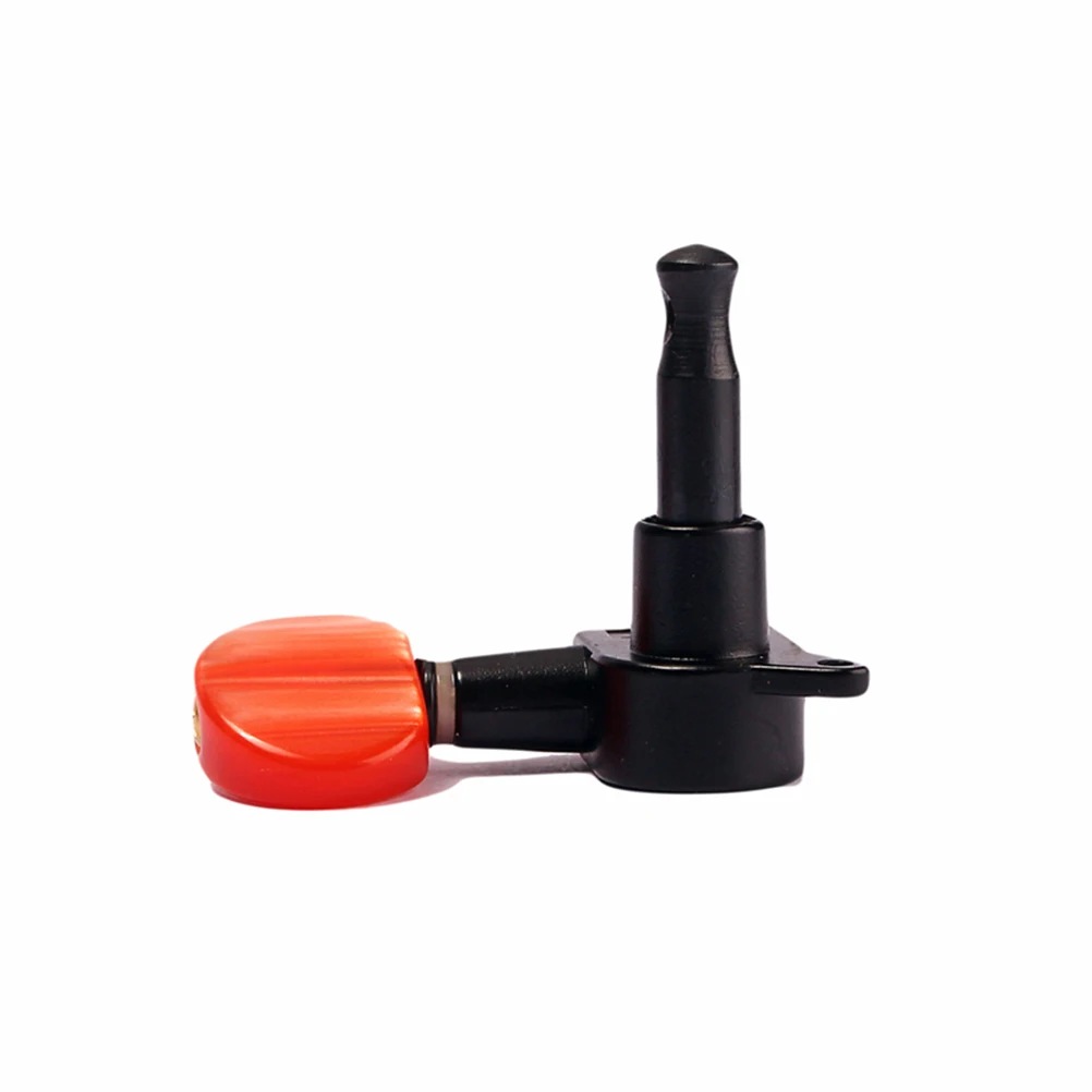 

Gold Peal Red Guitar Tuning Pegs 4.2*2.2*1.6Cm Metal Plastic Machine Heads For Electric Acoustic Steel String Tuners