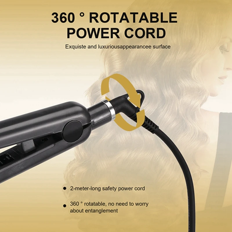 Curling Iron ข้าวโพดแผ่น Curling Iron สําหรับ Salon ในครัวเรือนผมข้าวโพดแผ่นเฉพาะลูกกลิ้งไอน้ําสําหรับผม Volume UK Plug