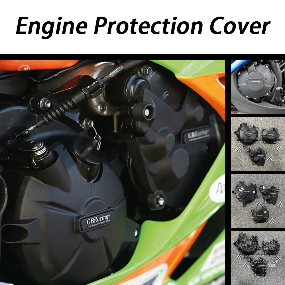 Motocross Accessorie Engine Cover Protection For Kawasaki ZX6R 636 ZX-6R 2007 2008 2009 2010 2011 2012 2013 2014 - 2023 2024