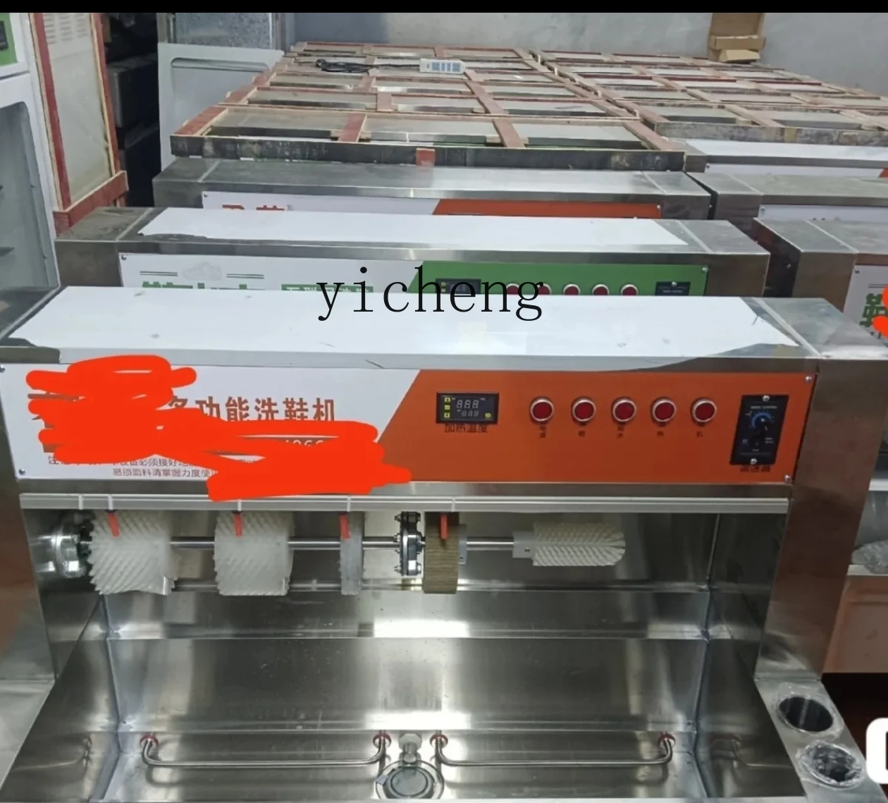 เครื่องล้างรองเท้าเชิงพาณิชย์ ZZ พิเศษสําหรับร้านล้างรองเท้า ร้านล้างรองเท้าขนาดใหญ่ ทําความสะอาดมืออาชีพ