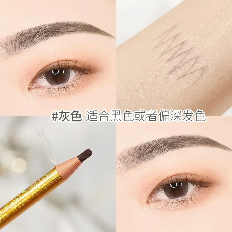 1/3/5pcs Pull Wire Wenkbrauwpotlood Make-Up Wenkbrauw Enhancers Cosmetische Kunst Waterdichte Tint Stereo soorten Gekleurde Beauty Tools