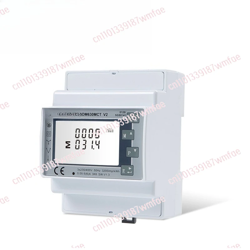 Three Phase Multichannel for Modbus RJ45 TCP Energy Meter For EASTRON SDM630MCT-ML-TCP