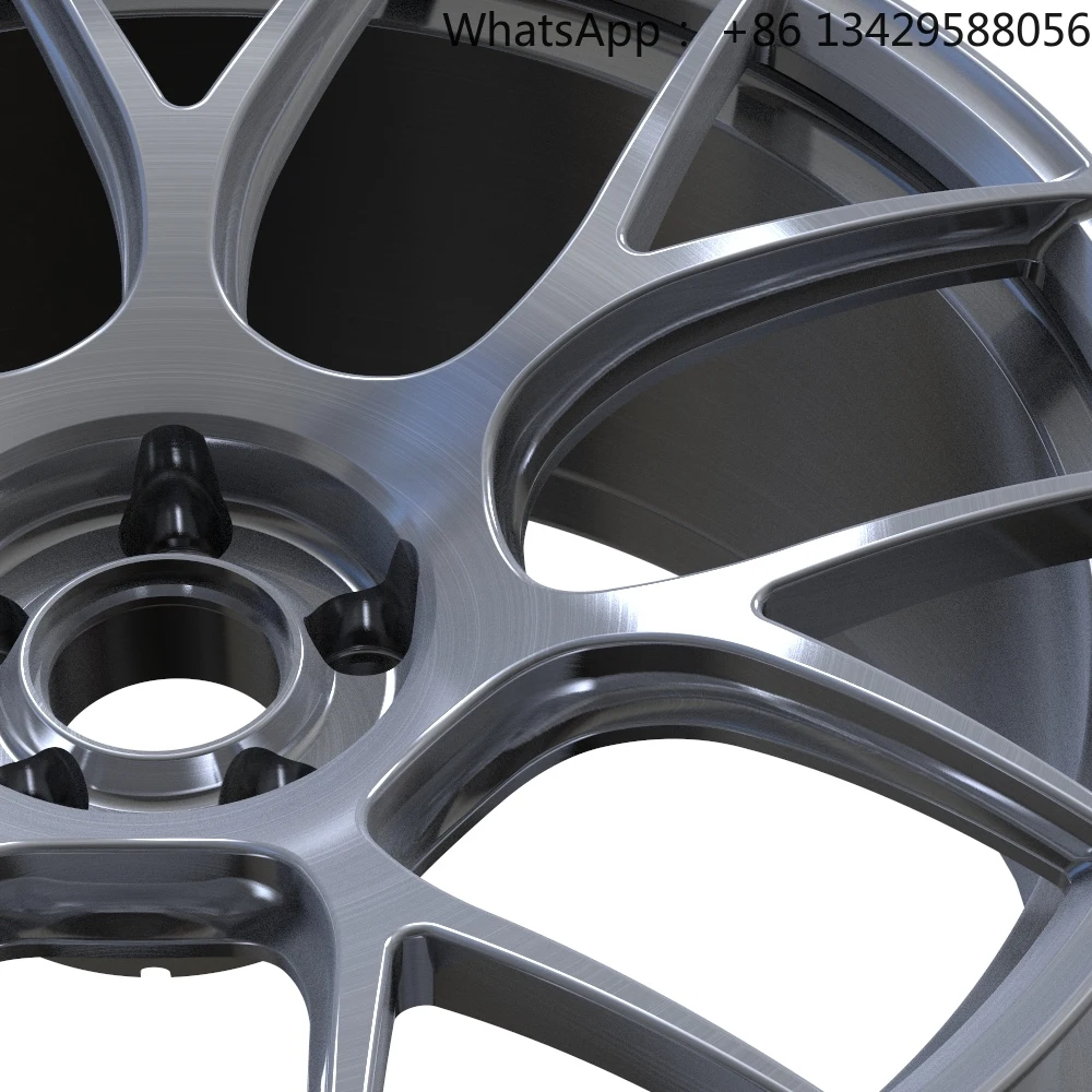 

New Customized 18x8.0 Inch 5x108 5x112 PCD Silver Mirror Forged Aluminium Alloy Passenger Car Rims 40mm 30mm Gold