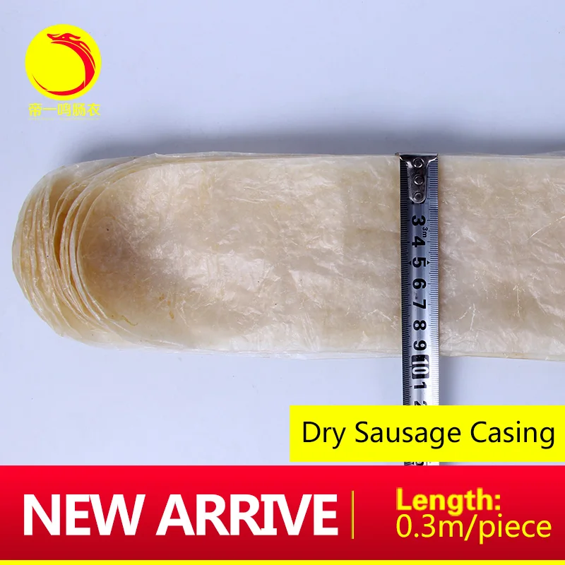 

DIYIMING 10piece big ham sausage packing casing diameter 60mm length 300mm per piece ham sausage dry casing