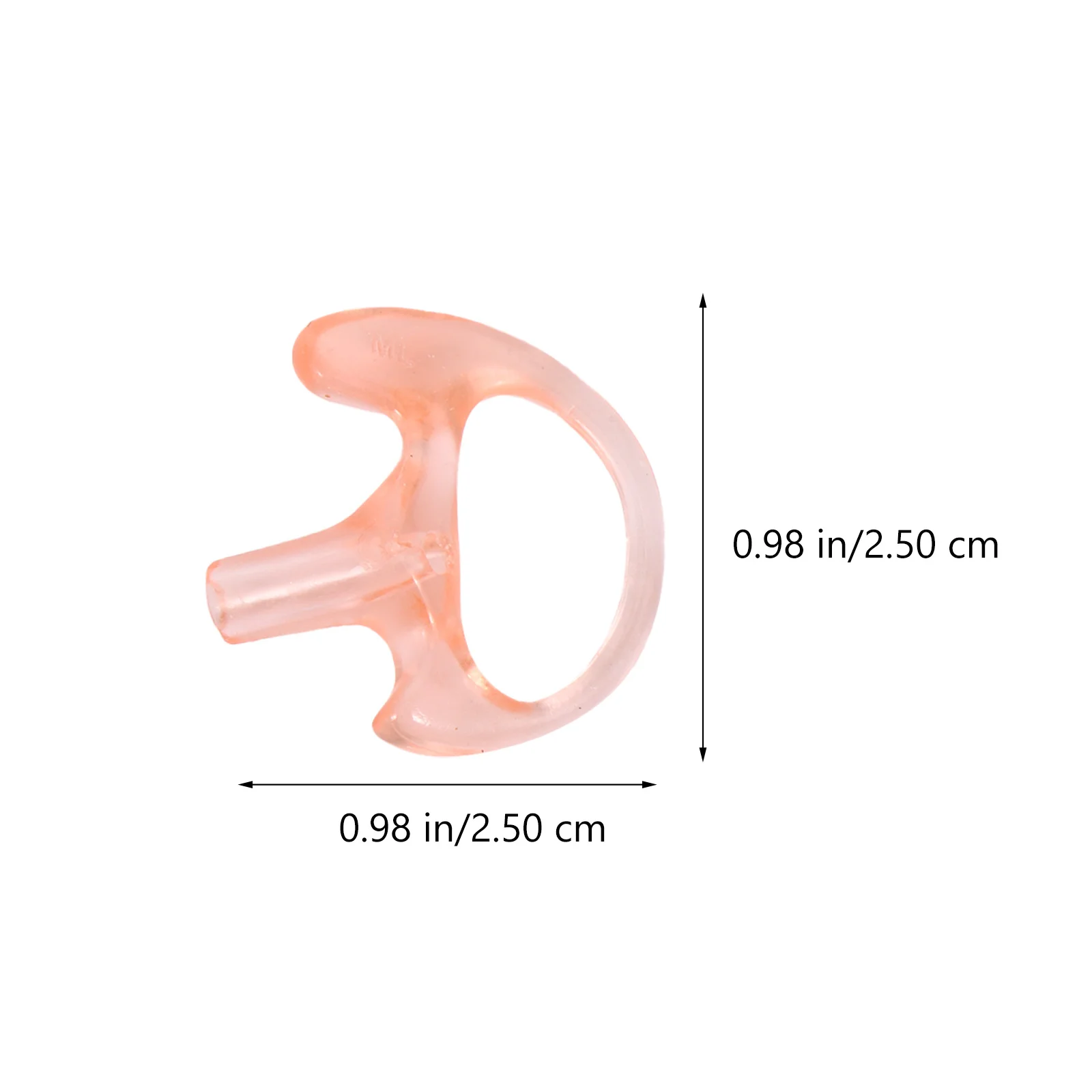 6 قطع من قوالب الأذن بديلة عالية الجودة لمجموعات الصوت لسماعات الرأس بأنبوب الملف الصوتي