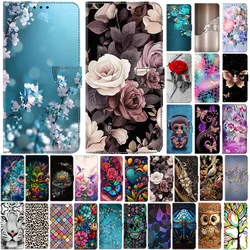 GStylus2024 Case for Etui Motorola Moto G Stylus 5G (2024) Capa Painted Wallet Flip Case for Moto G Stylus Phone Case Book Cover