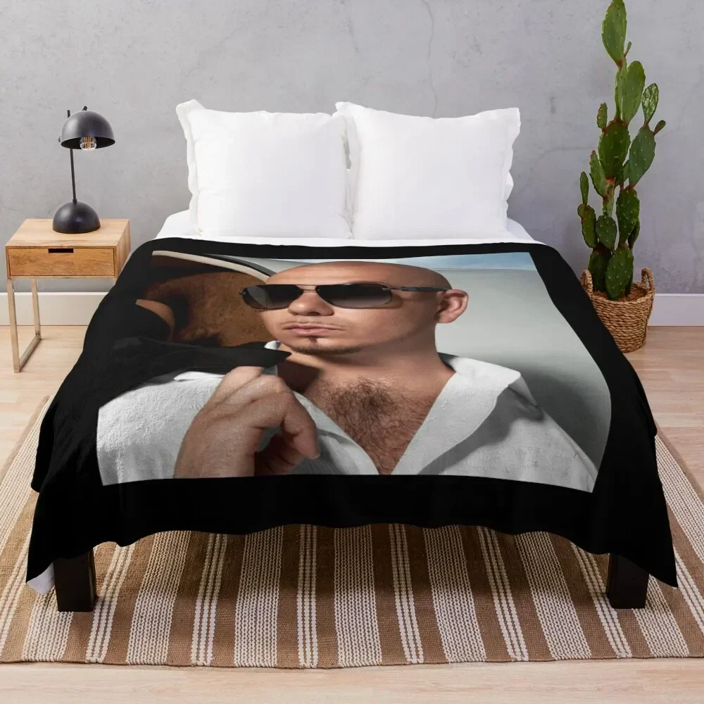 

Pitbull Throw Blanket Cute Designers manga Blankets