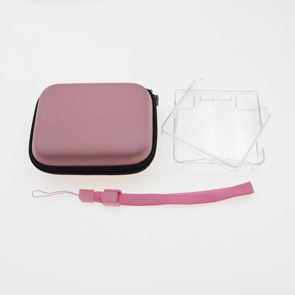 1Set Carrying Pouch Storage Bag For GBA SP Game Console With Adjustable Hand Rope, Clear Protective Cover Shell Housing view 5