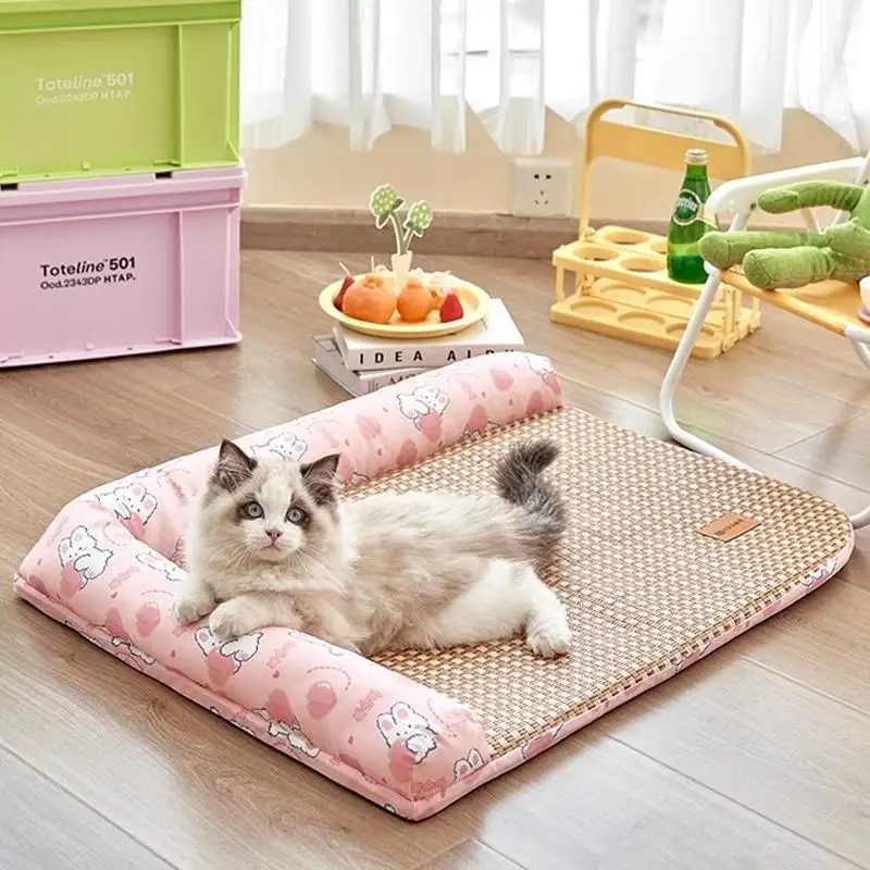 cama-universal-para-pets-com-tapete-refrescante-estilo-sofa-de-verao-cama-para-caes-teddy-uso-multitemporada-ninho-popular-online-almofada-para-dormir-de-pets