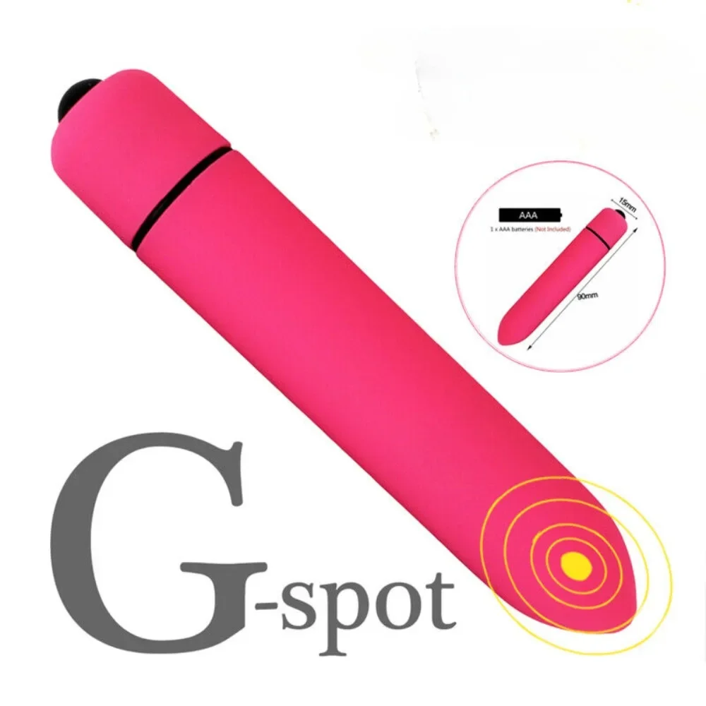 قوية رصاصة تحفيز المهبل مدلك السفر محفز صغير مقاوم للماء G بقعة هزاز الجنس لعب الكبار دون بطاريات #2