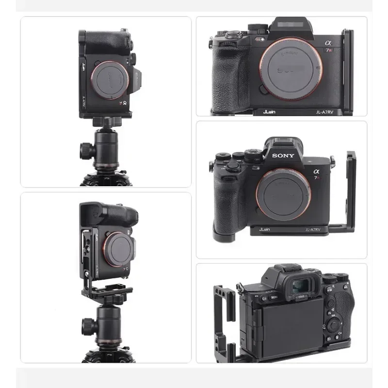 L Shape Bracket Suitable for A7RV Quick Release Plate Stabilizer Vertical Racket Handle Universal Camera Fotografica Photography