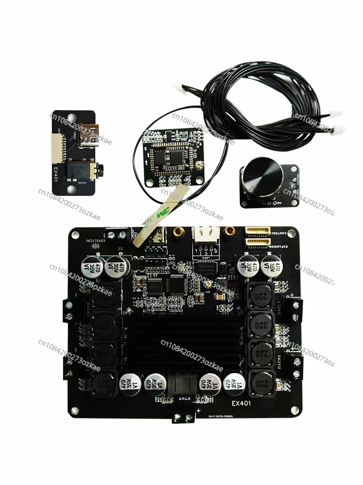 DSP Amplifier Board Bluetooth 5.4 High Power DIY Subwoofer Stereo Surround 5 Channel Electronic Frequency Division Tuning